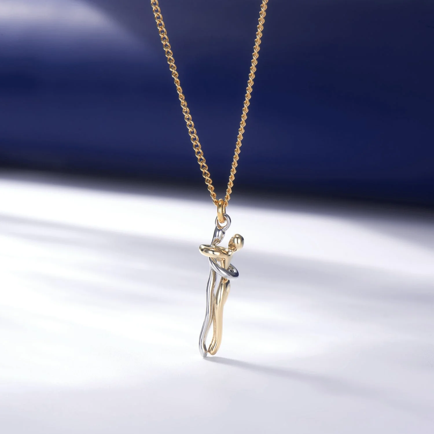 Gold Hug Necklace (With Ring) - Image 2